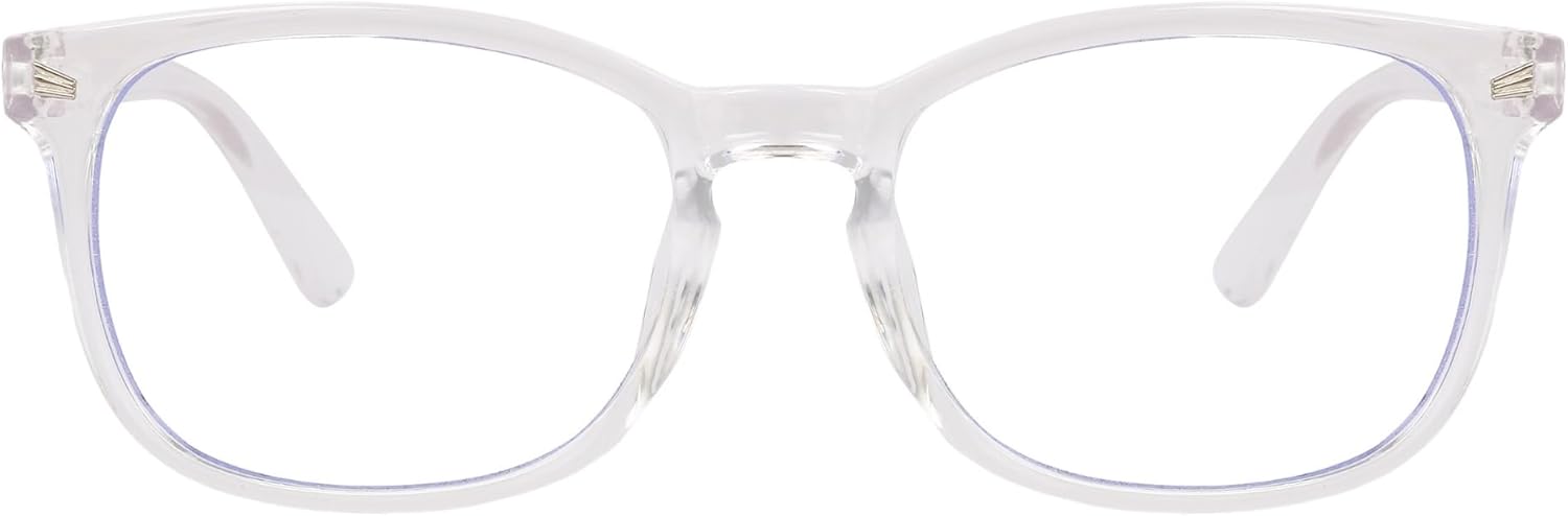 Blue Light Glasses for Woman Men Oversized Blue Light Blocking Glasses Anti Eyestrain UV Protection Computer Eyeglasses