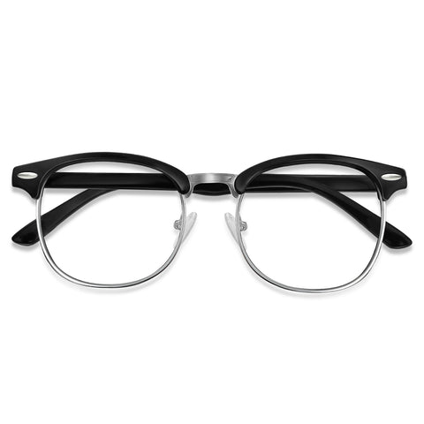 Blue Light Glasses for Woman Men Oversized Blue Light Blocking Glasses Anti Eyestrain UV Protection Computer Eyeglasses image