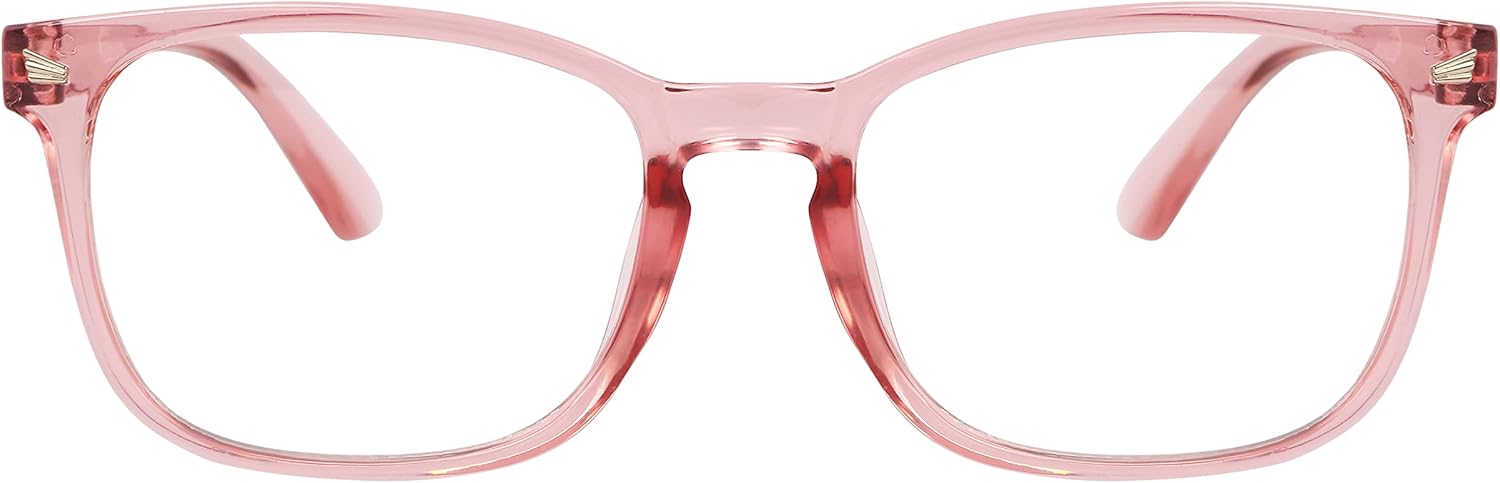 Blue Light Glasses for Woman Men Oversized Blue Light Blocking Glasses Anti Eyestrain UV Protection Computer Eyeglasses