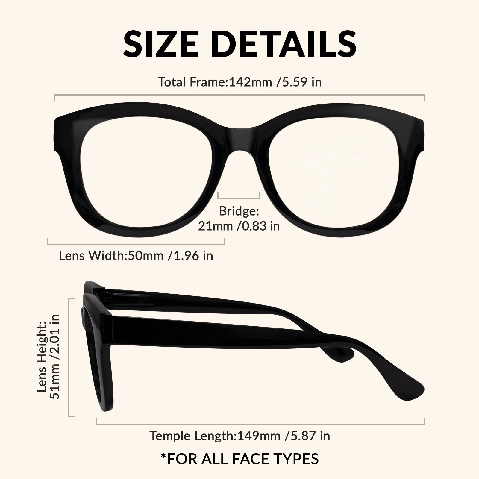 Blue Light Glasses for Woman Men Oversized Blue Light Blocking Glasses Anti Eyestrain UV Protection Computer Eyeglasses