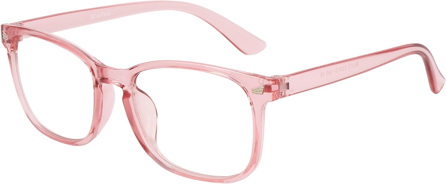 Blue Light Glasses for Woman Men Oversized Blue Light Blocking Glasses Anti Eyestrain UV Protection Computer Eyeglasses