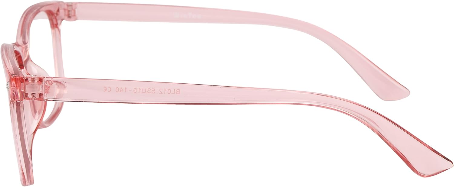Blue Light Glasses for Woman Men Oversized Blue Light Blocking Glasses Anti Eyestrain UV Protection Computer Eyeglasses