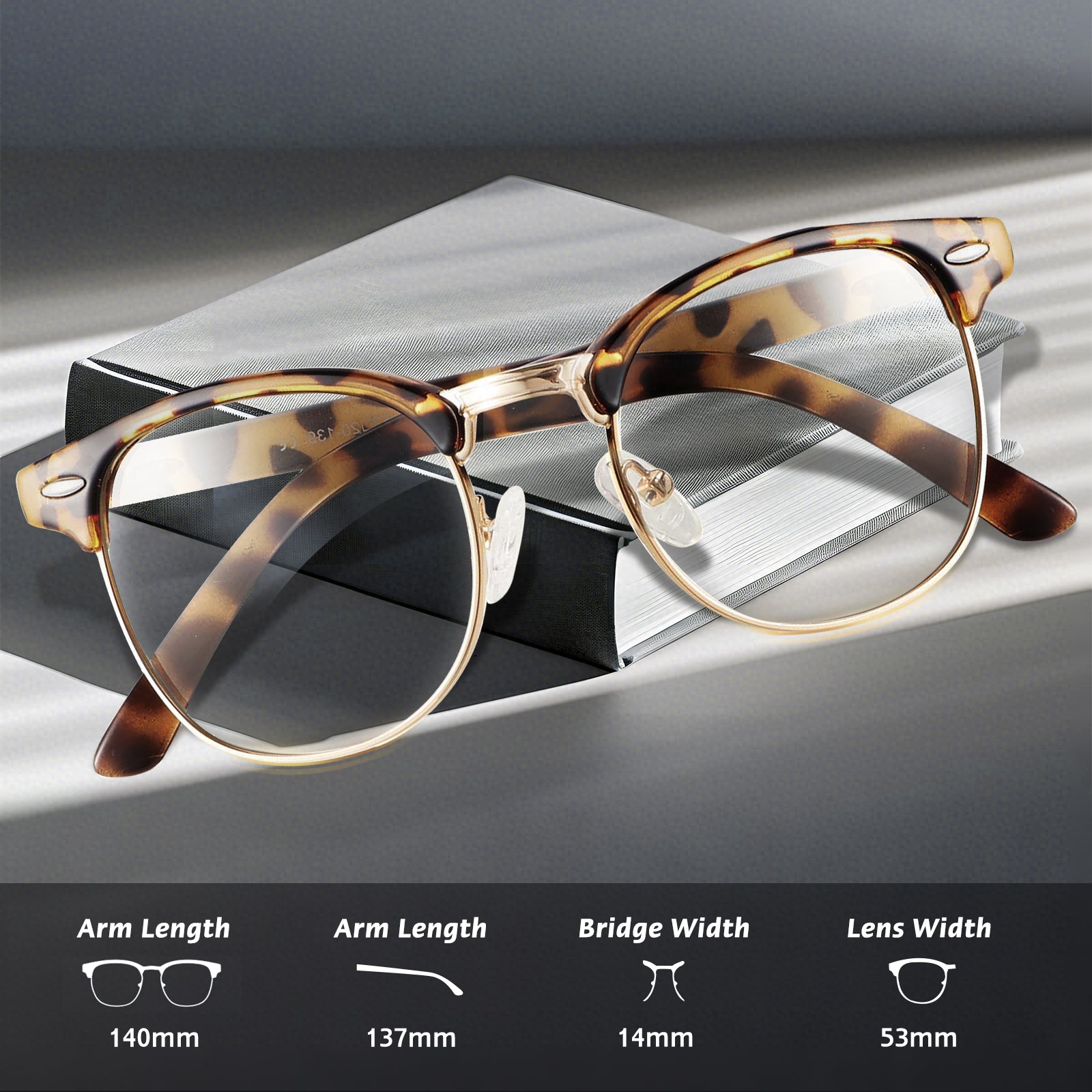 Blue Light Glasses for Woman Men Oversized Blue Light Blocking Glasses Anti Eyestrain UV Protection Computer Eyeglasses