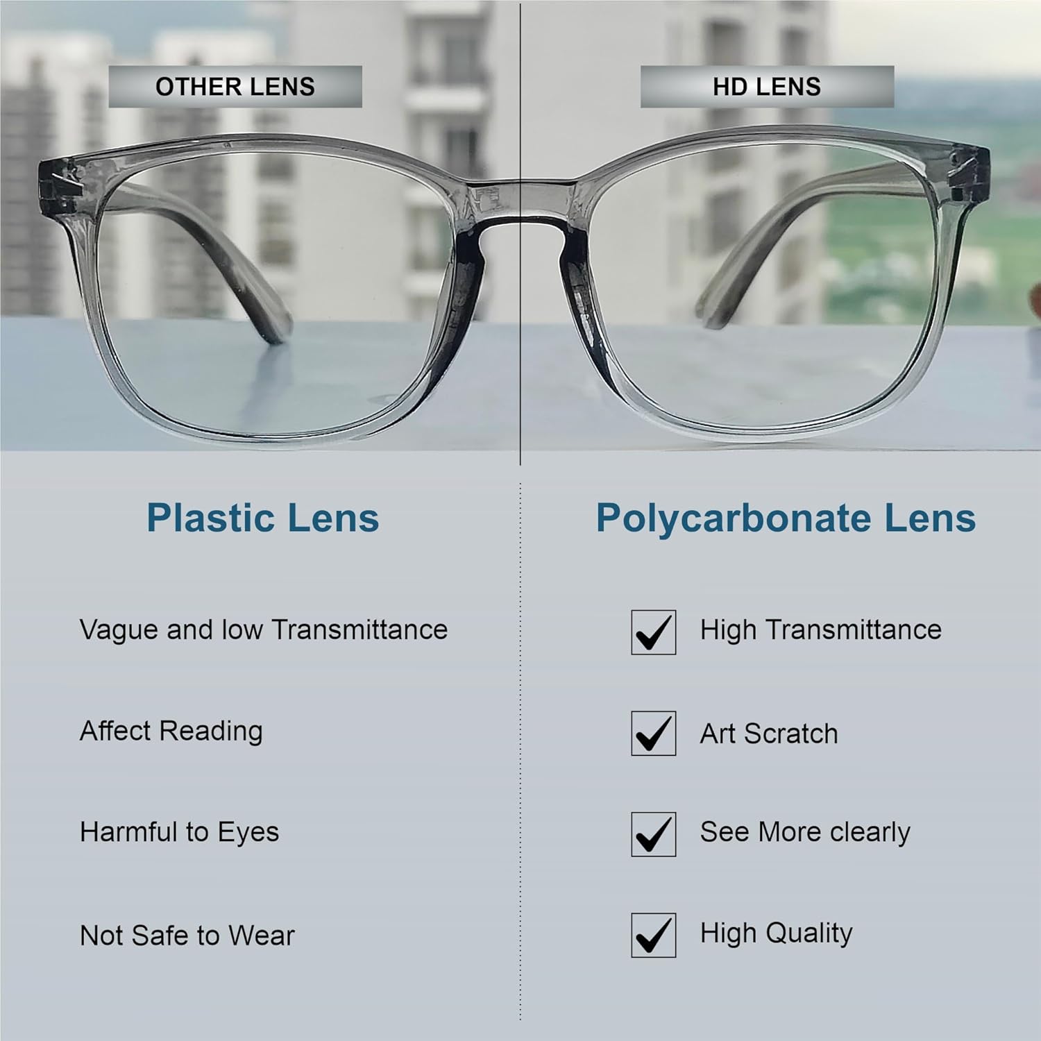 Blue Light Glasses for Woman Men Oversized Blue Light Blocking Glasses Anti Eyestrain UV Protection Computer Eyeglasses