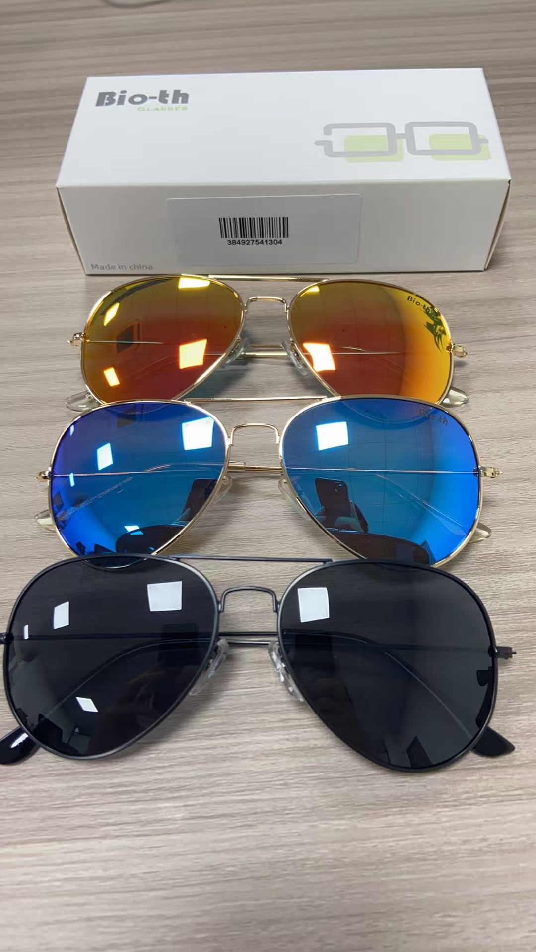 Bio-th Polarized Sunglasses Men Women UV Protection, Polarized Fishing Sunglasses Mens, for Fishing Golf, Retro Driving : 14