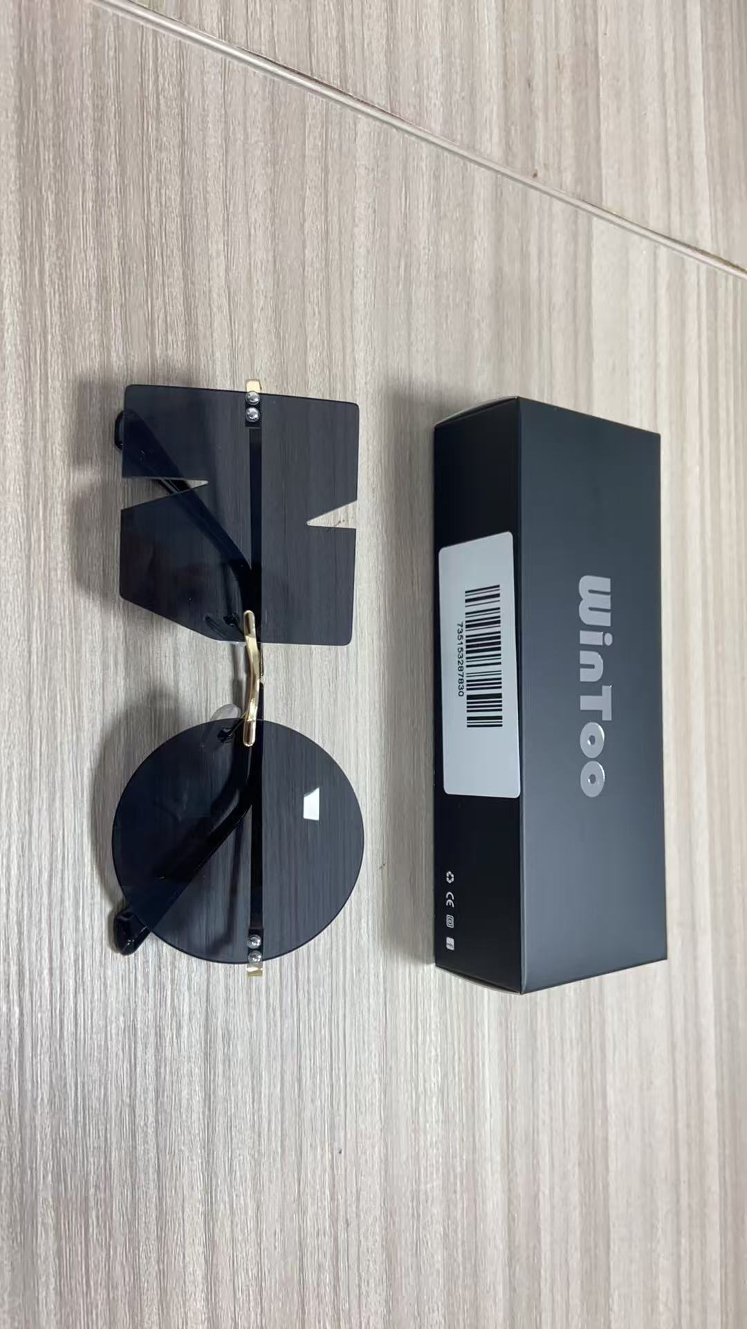 Playful No Design Rimless Sunglasses Womens with UV400 Protection, Womens Fashion Streetwear Accessories Sunglasses