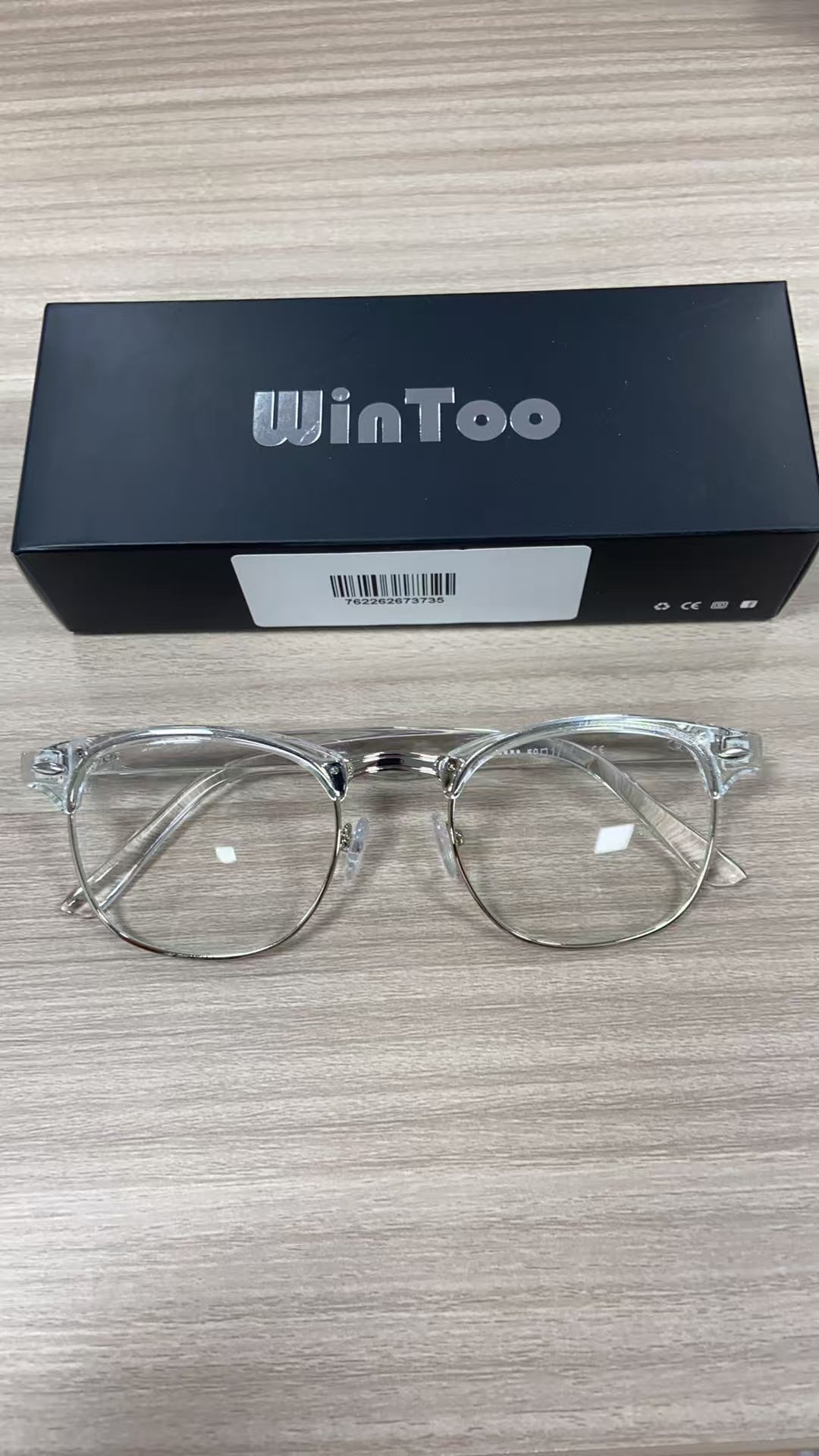 Blue Light Glasses Men and Woman, 99% Blue Light Blocking Glasses for Computer Gaming TV Phone Screen Half Frame UV Clear Lens Anti Eyestrain : 22